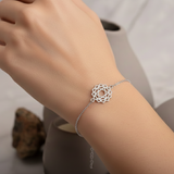 Heart Chakra 92.5 silver Bracelet for her