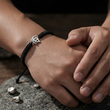 Ik Onkar 92.5 silver Thread bracelet for him