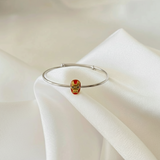 ironman Silver adjustable kids bangle