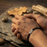 Karma 92.5 silver Thread bracelet for him