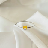 lion Silver adjustable kids bangle