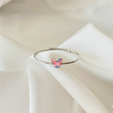 Mickey Silver adjustable kids bangle