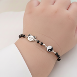 Panda & yin yang 92.5 silver kids Nazariye