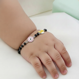 Pink evil eye & Cub 92.5 silver kids Nazariye