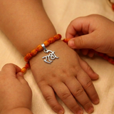 Radhe logo 92.5 Silver versatile pendant rakhi