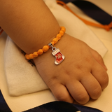 Enamelled Socks 92.5 Silver versatile pendant rakhi