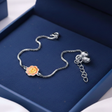 Sun 92.5 silver anklet for baby girl