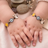 Sun, Evil Eye & Bunny 92.5 silver kids Nazariye