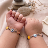 Sun, Evil Eye & Butterfly 92.5 silver kids Nazariye