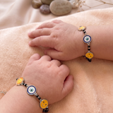 Sun, Evil Eye & Smiley 92.5 silver kids Nazariye