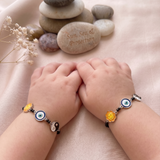 Sun, Evil Eye & YinYang 92.5 silver kids Nazariye