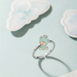 Teddy 92.5 silver kids adjustable ring