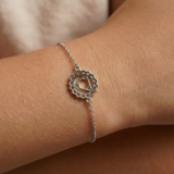 Throat Chakra 92.5 silver Bracelet for her