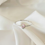 Unicorn 92.5 Silver adjustable kids bangle