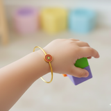 Captain america Silver adjustable kids bangle