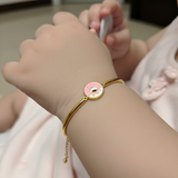 donut Silver adjustable kids bangle