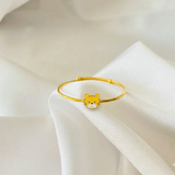 lion Silver adjustable kids bangle