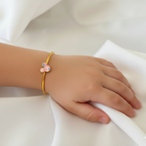 Mickey Silver adjustable kids bangle