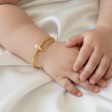 softy Silver adjustable kids bangle
