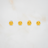 Smiley kurta buttons