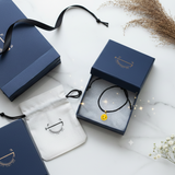 smiley black thread 92.5 silver nazarbattu