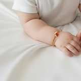 Socks Silver adjustable kids bangle