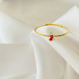 Socks Silver adjustable kids bangle