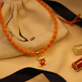 Enamelled Socks 92.5 Silver versatile pendant rakhi