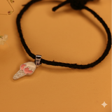 Softy kids black thread 92.5 silver nazarbattu