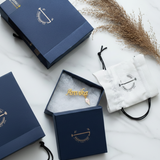 Customized name softy 92.5 silver brooch