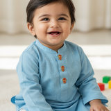 Spiderman kurta buttons