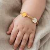 Sun-Cloud 92.5 Silver adjustable kids bangle