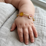 Sun-Donut 92.5 Silver adjustable kids bangle