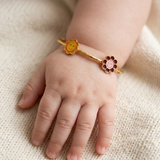 Sun-Flower 92.5 Silver adjustable kids bangle