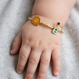 Sun-Guitar 92.5 Silver adjustable kids bangle