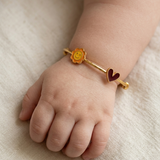 Sun-Heart 92.5 Silver adjustable kids bangle