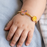 Sun-Mickey 92.5 Silver adjustable kids bangle