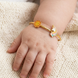 Sun-Unicorn 92.5 Silver adjustable kids bangle