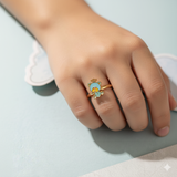 Teddy 92.5 silver kids adjustable ring