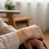 Third Eye Chakra 92.5 silver Bracelet for her