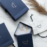 Third eye Chakra 92.5 silver Cz hoops