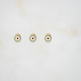 evil eye pastel blue 92.5 Silver kurta buttons