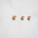 Peppa pig 92.5 Silver kurta buttons