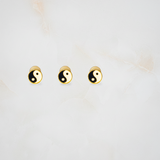 Yin yang 92.5 Silver kurta buttons