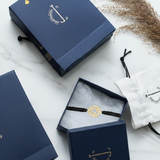 Throat Chakra 92.5 silver Thread bracelet for him