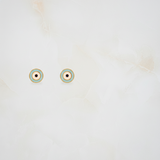 evil eye pastel blue 92.5 Silver kurta buttons