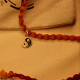 Enamelled Yin-Yang 92.5 Silver versatile pendant rakhi