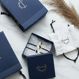 Yin yang 92.5 silver family bracelet set