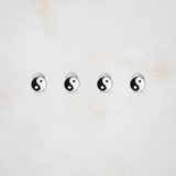 Yin yang kurta buttons