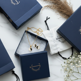 Yin yang enamel 92.5 silver necklace set